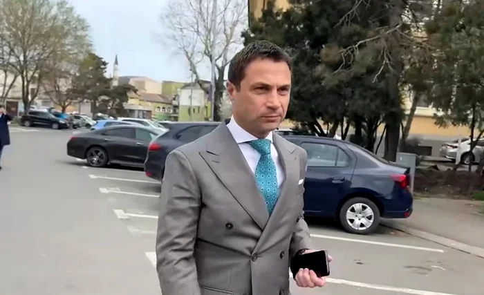 Radu Cristian rămâne în arest FOTO: Captură video