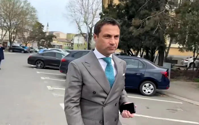 Radu Cristian, primarul Mangaliei, plasat în arest la domiciliu FOTO: Captură video