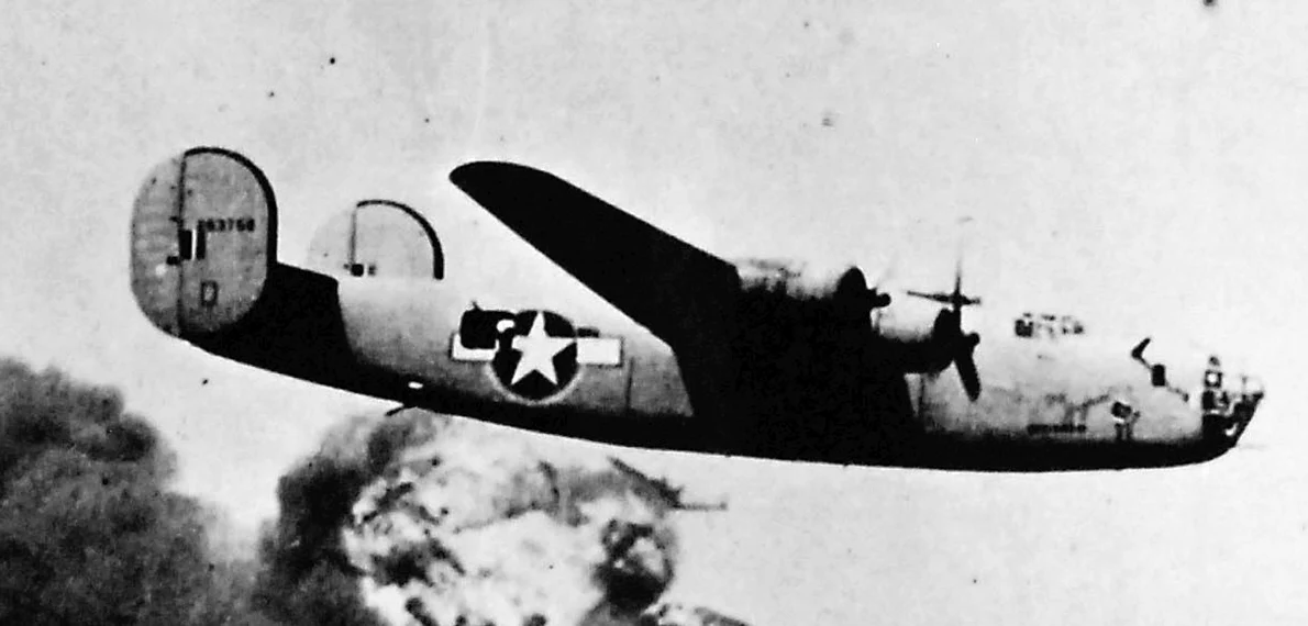 B 24 Liberators  Bombardament Ploiești 1943 jpeg