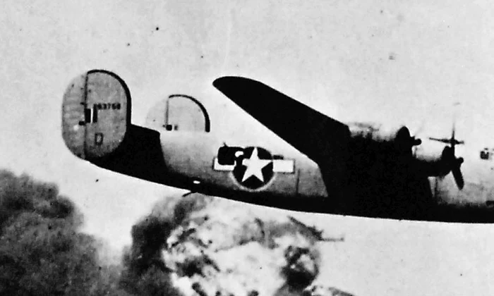 B 24 Liberators  Bombardament Ploiești 1943 jpeg
