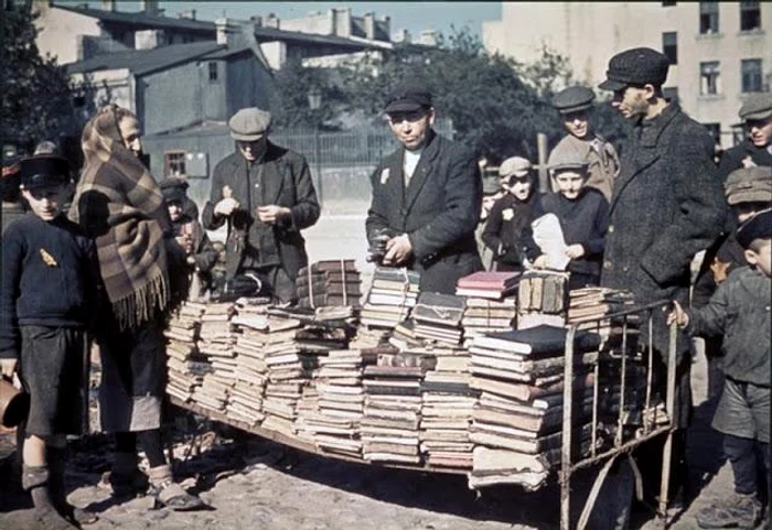 Viaţa cotidiană în ghetoul din oraşul polonez Lodz în 1943