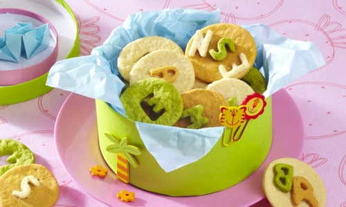 Letter Spinach Biscuits jpeg