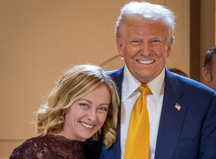 Georgia Meloni și Donald Trump FOTO: X
