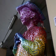 Statuia "Dl Goe" în Gara din Ploiești