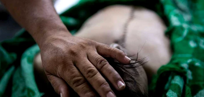 Victim[ a campaniei antidrog din Filipine FOTO AFP