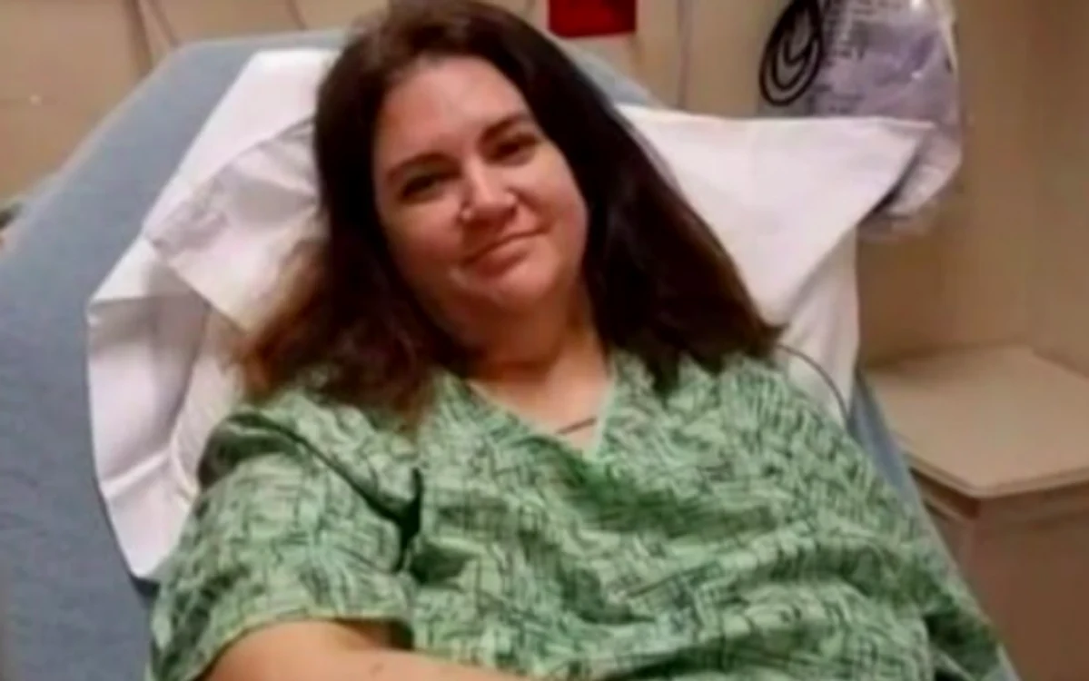 Rachel Brummert, femeia din SUA care a luat coronavirus în izolare Sursa Daily Mail