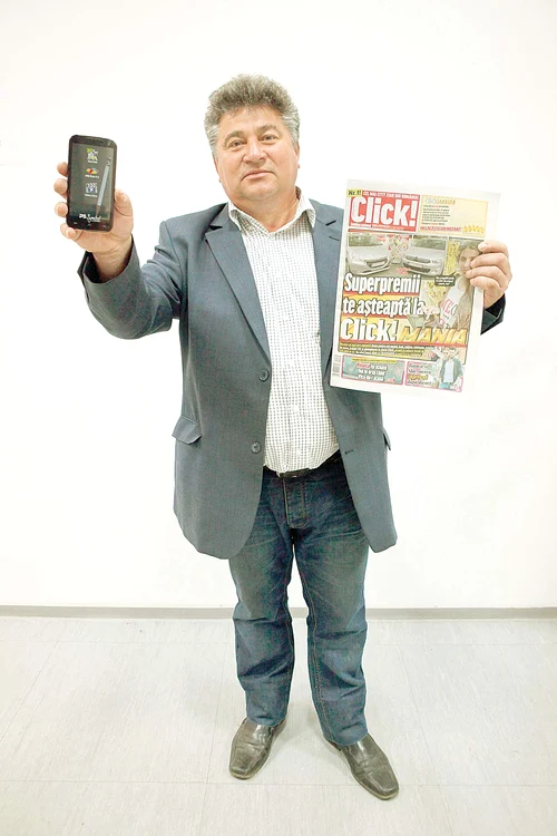 
    Florin Vapor  a câştigat un  telefon mobil la  Click!MANIA  