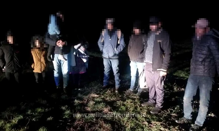 Era și un copil FOTO Poliția de Frontieră 