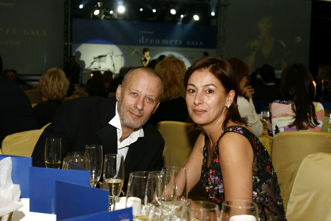Andrei Gheorghe, împreună cu Petruța, pe vremea când erau căsătoriți
