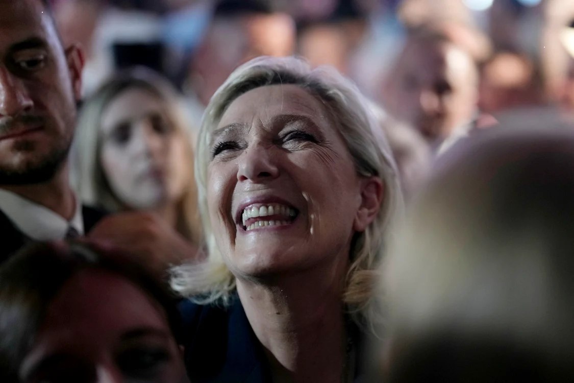 Marine le Pen spune că nu va face parte dintr-un viitor guvern FOTO PROFIMEDIA