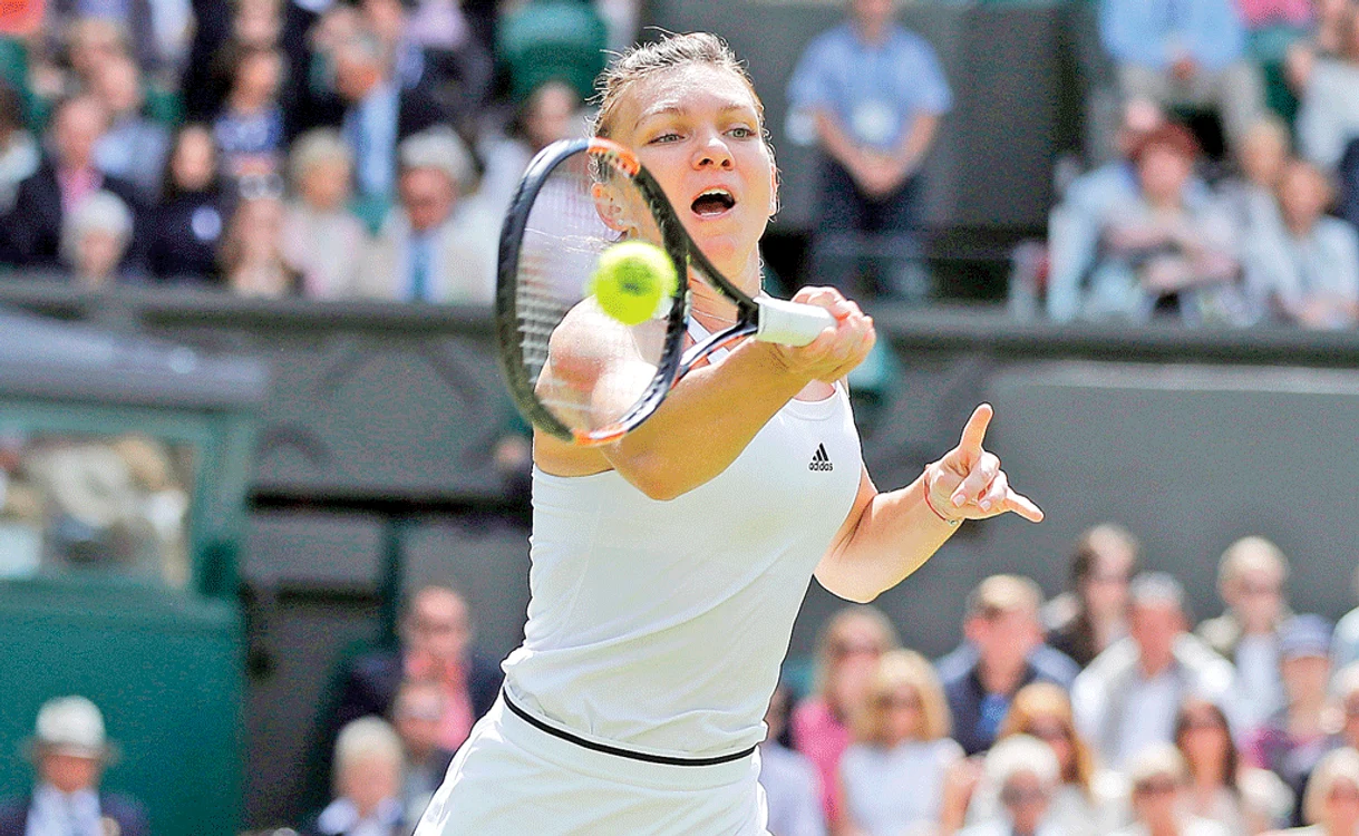 
    Simona Halep nu a putut repeta performanţa din 2014, când a jucat în semifinale la WimbledonFoto: AP  