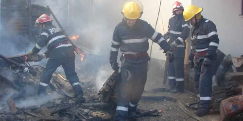 Pensiunea a fost mistuită de flăcări Foto.arhivă