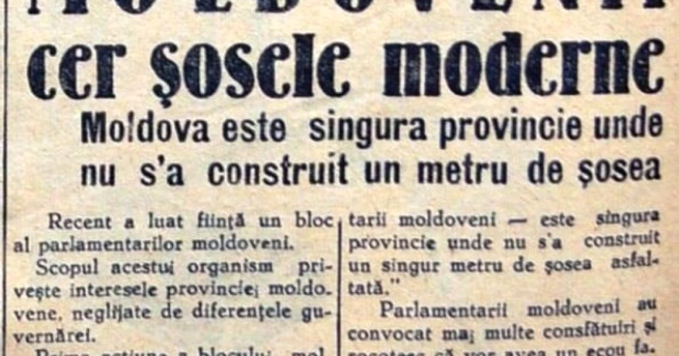 Articol din 1937, ziarul „Tempo”