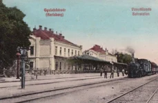 Gara din Alba Iulia, în perioada interbelică (© iMAGO Romaniae)