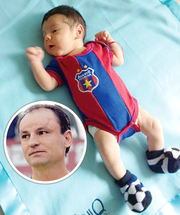 
    Nepotul lui Doboş s-a  născut în urmă  cu trei săptămâni  