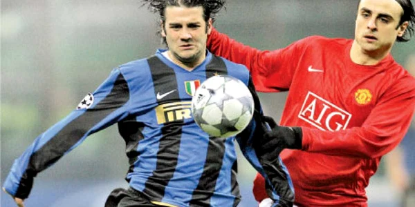 Anul trecut, Inter, cu Chivu titular, nu a reuşit să treacă de Manchester United