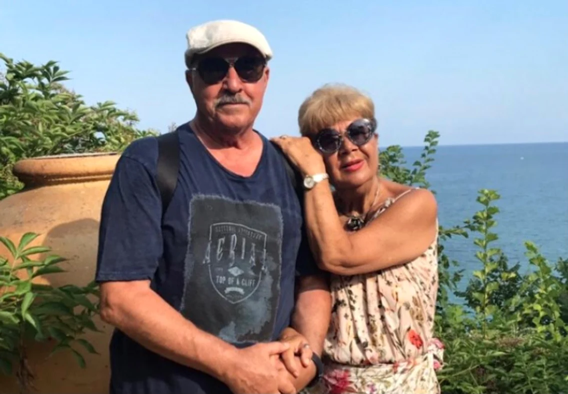 Costel Constantin suferea după soția sa, Mihaela foto Facebook 