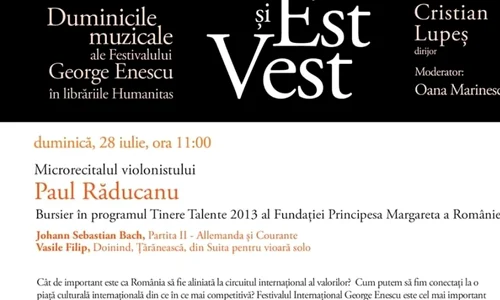 Festivalul Enescu –  punte comună între Est și Vest jpeg