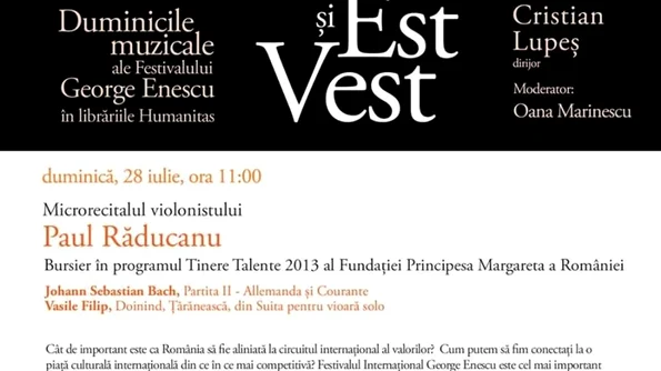 Festivalul Enescu –  punte comună între Est și Vest jpeg