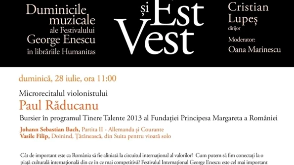 Festivalul Enescu – punte comună între Est și Vest jpeg