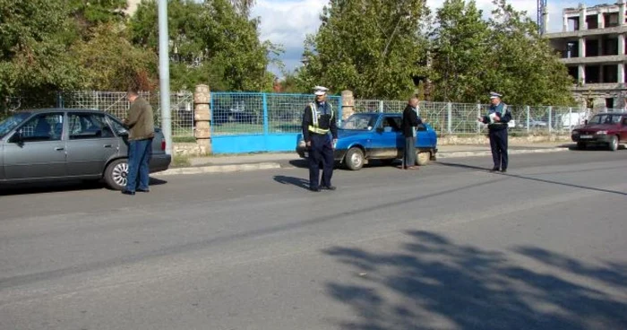 Şoferul a fost gasit băut la un control de rutină