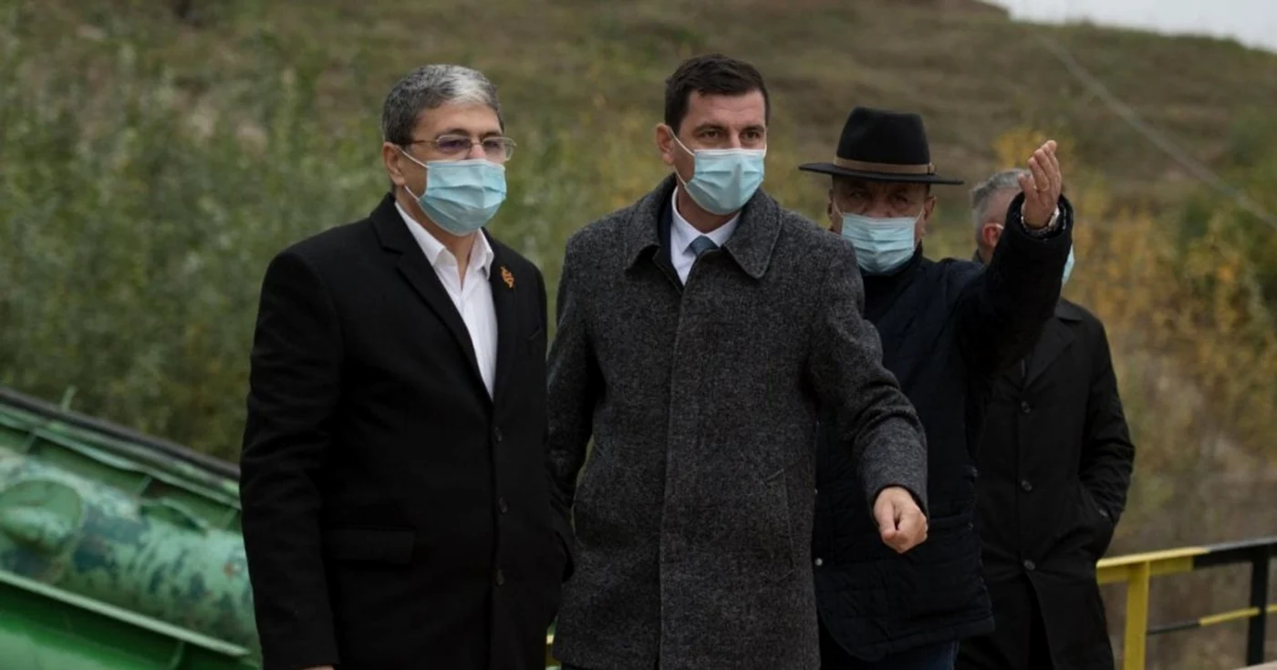 Cinci staţii de pompare a apei au fost puse în funcţiune în judeţul Călăraşi în acest an FOTO Facebook Emil Florian Dumitru
