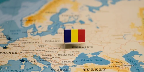 România harta în Europa FOTO Shutterstock