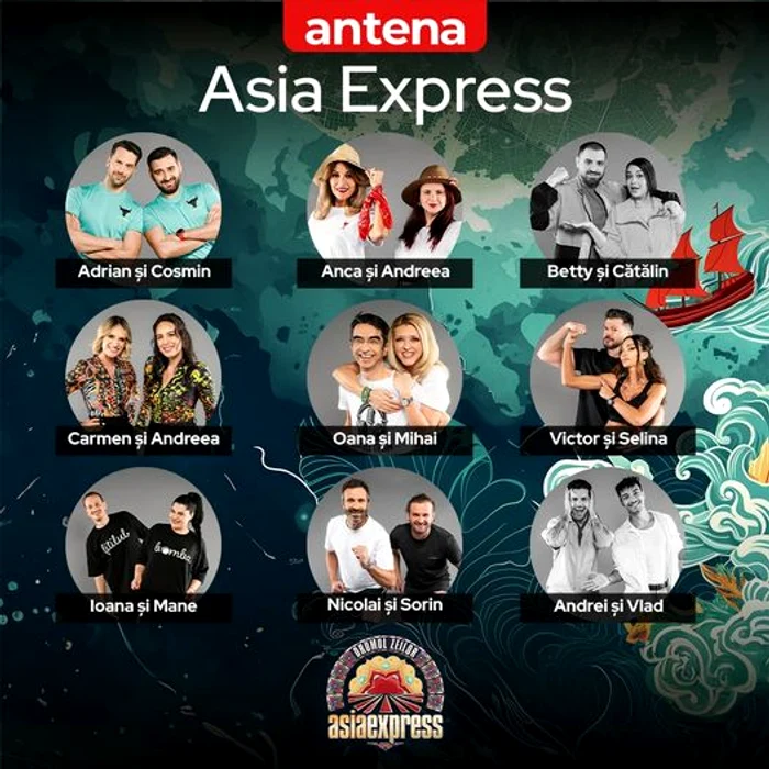 Andrei Ursu și Vlad au părăsit competiția Asia Express după trei etape - Foto Facebook
