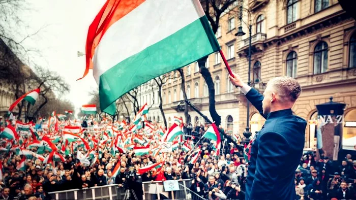 Liderul principalului partid de opoziție din Ungaria, Péter Magya foto: FB 
