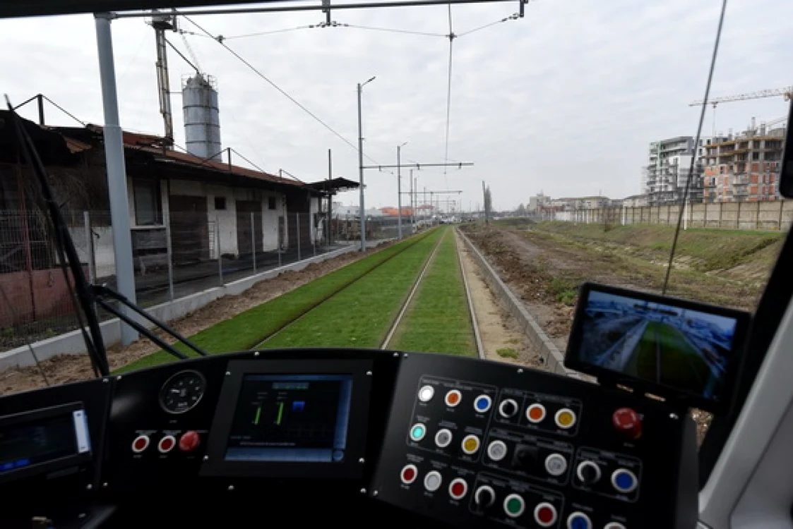 Prima linie de tramvai construită după 1990 în România a fost dată în folosinţă la Oradea