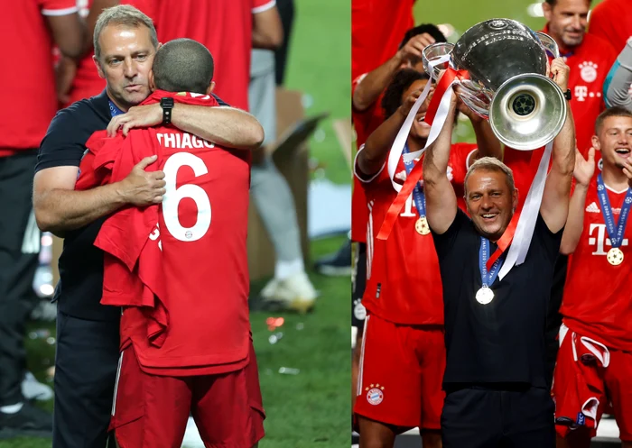 
    Hans-Dieter Flick a cucerit ca antrenor trofeul pe care l-a ratat ca jucător în 1987Foto: Guliver / GettyImages  