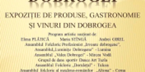 Program de Ziua Dobrogei Sursa Primăria Constanţa