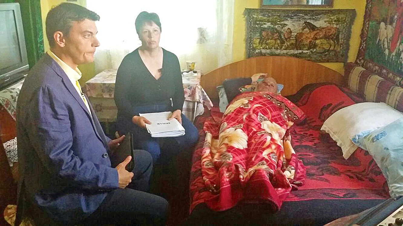 Mihai Ursu, alături de familia Dobre