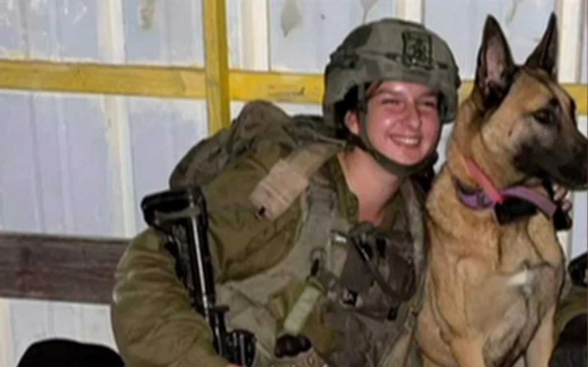 Georgiana are cetățenie dublă și este înrolată în armata Israelului FOTO Arhivă personală/Digi24