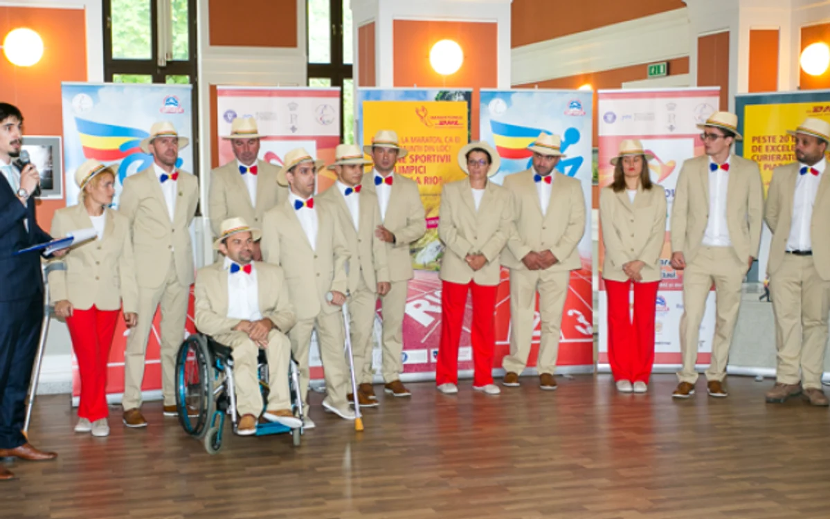 Echipa paralimpică a România la Rio FOTO: Comitetul Naţional Paralimpic