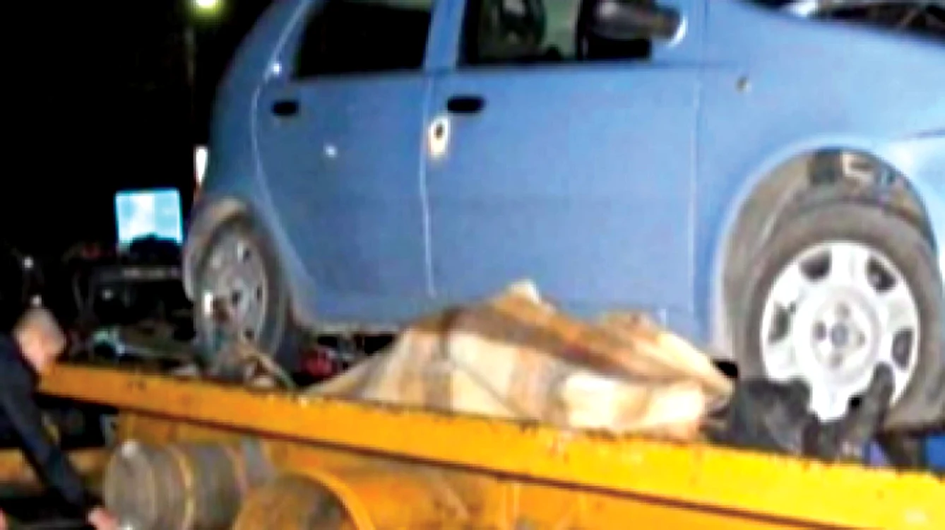 Ştefan Mihai, 80 de ani, a fost accidentat mortal şi dus la Serviciul de Medicină Legală alături de maşina care i-a curmat viaţa
