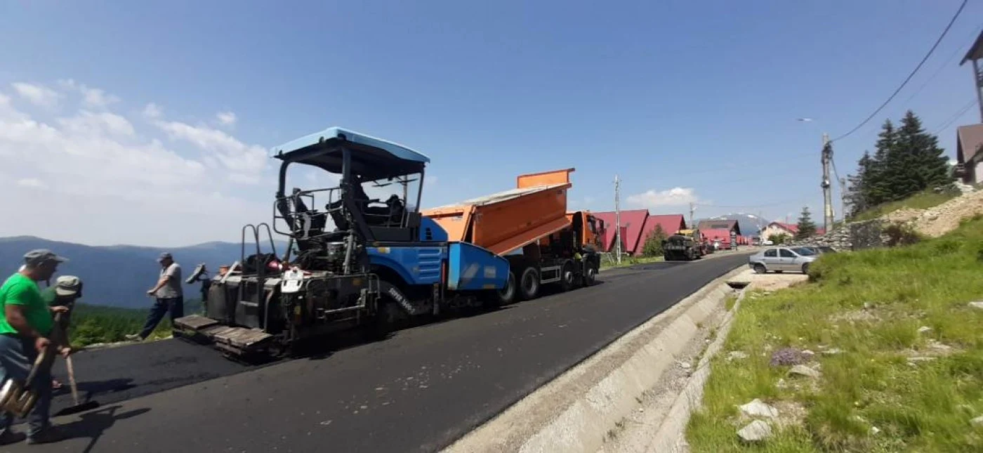 Transalpina beneficiază de o serie de lucrări de modernizare