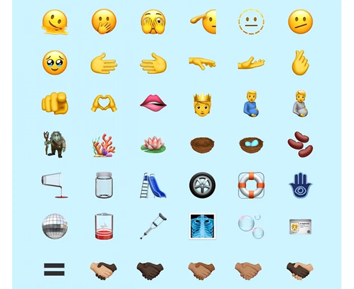 37 de noi Emoji iOS 15.4 iPhone FOTO Emojipedia Blog