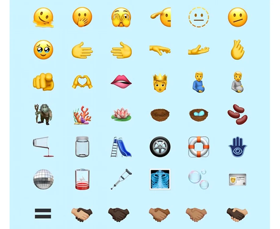 37 de noi Emoji iOS 15.4 iPhone FOTO Emojipedia Blog