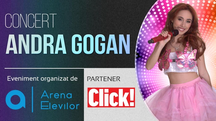 Andra Gogan pregătește un super spectacol