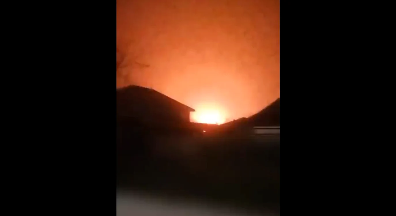 Explozii în Crimeea FOTO Captură video