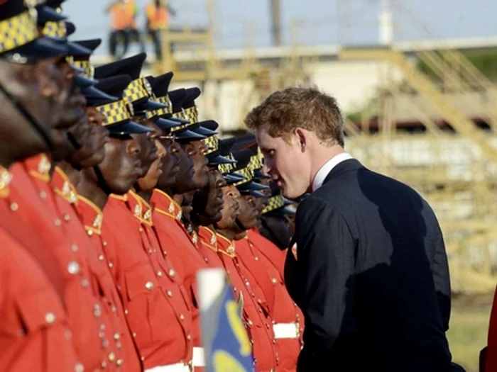 Prinţul Harry a ajuns la Kingston