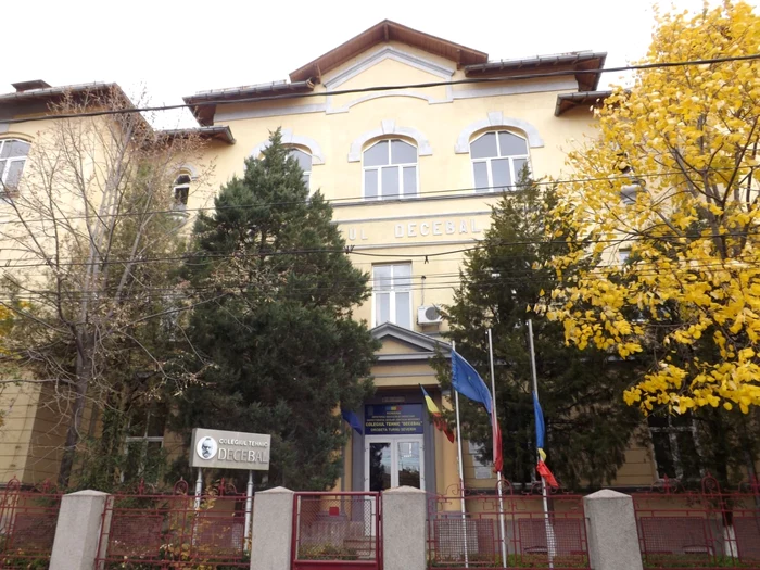 colegiul tehnic decebal FOTO Corina Macavei 