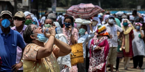 Dezastru sanitar în India provocat de coronavirus FOTO EPA-EFE