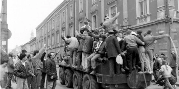Timişoara-decembrie 1989 FOTO FORTEPAN/Urban Tamas