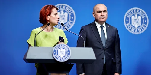 Purtătorul de cuvânt al Guvernului României, Ioana Dogioiu FOTO gov.ro