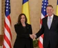 Vicepresedinte Statele Unite ale Americii Kamala Harris Klaus Iohannis Cotroceni 11 martie 2022 conferinta presa FOTO Inquam Photos / Octav Ganea