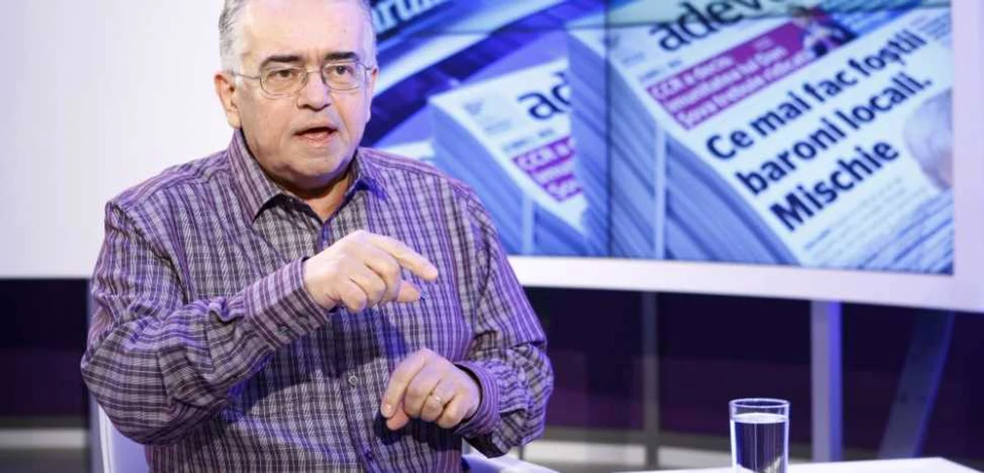 Dan C. Mihăilescu spune că nu va discredita niciodată conducerea Pro TV pentru această decizie FOTO David Muntean