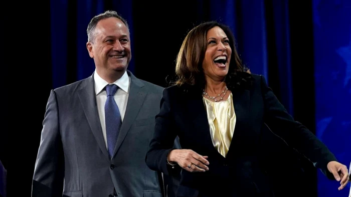 Doug Emhoff şi Kamala Harris, primul „Second Gentleman” şi prima vicepreşedintă din istoria SUA FOTO ABC News