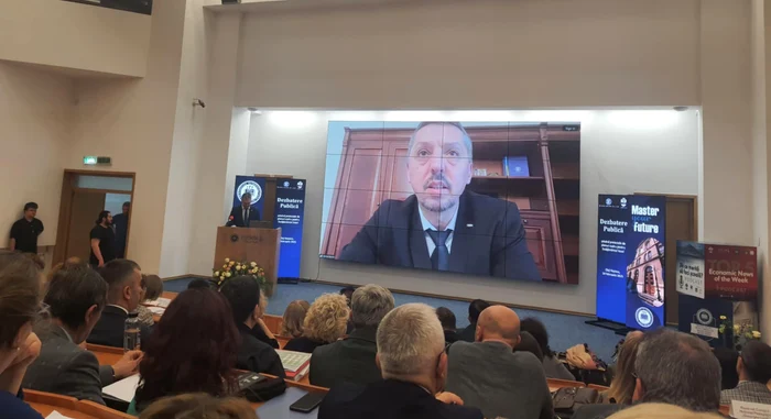Daniel David a fost prezent, online, la dezbaterea de la Cluj-Napoca. FOTO: Remus Florescu